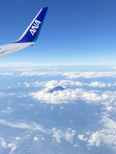旅に出よう。ANAと富士山