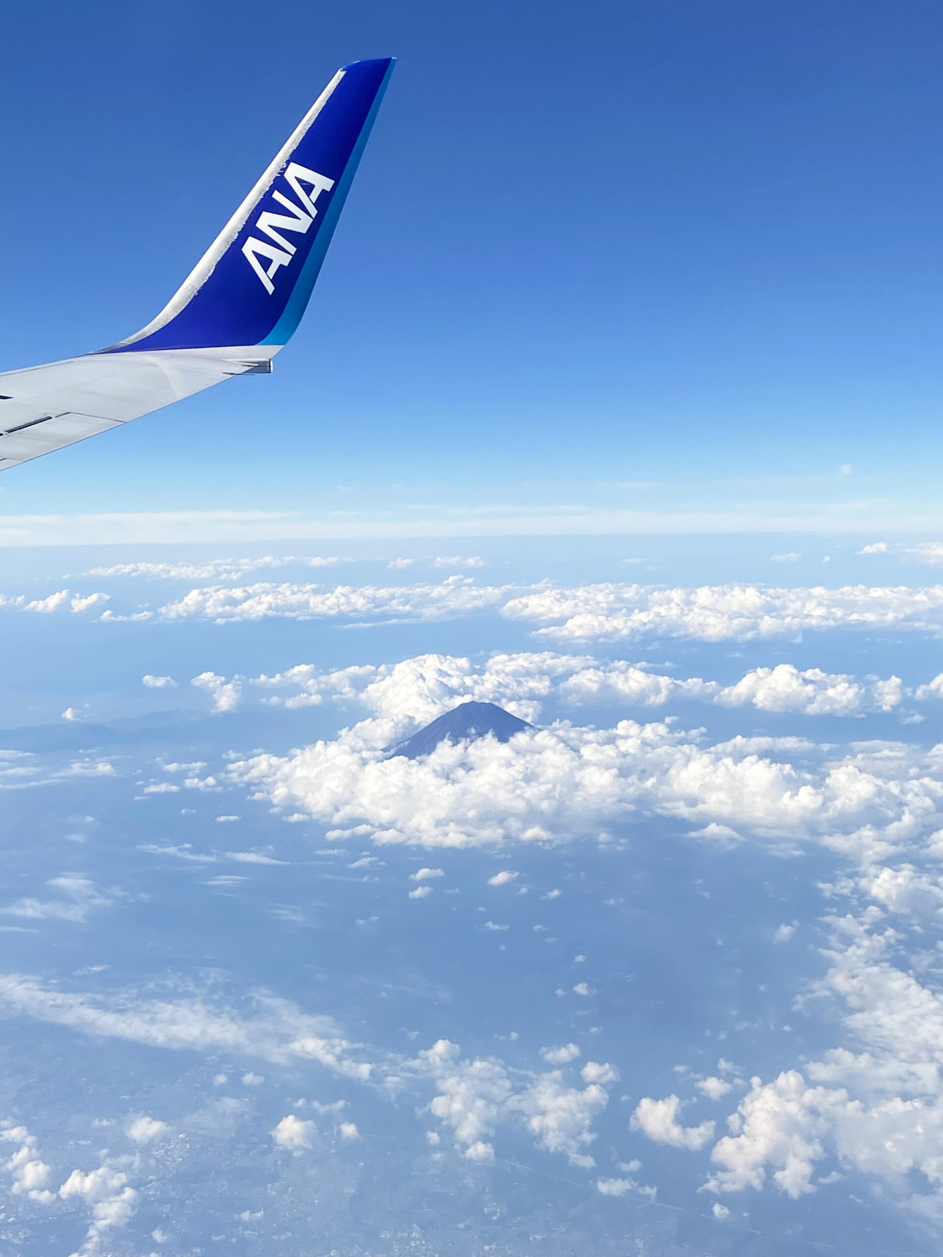 旅に出よう。ANAと富士山