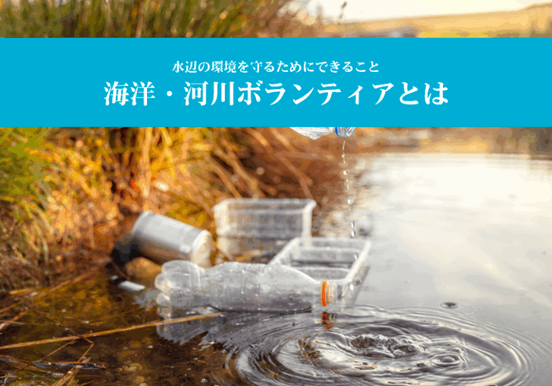 海洋・河川ボランティアとは？水辺の環境を守るためにできること